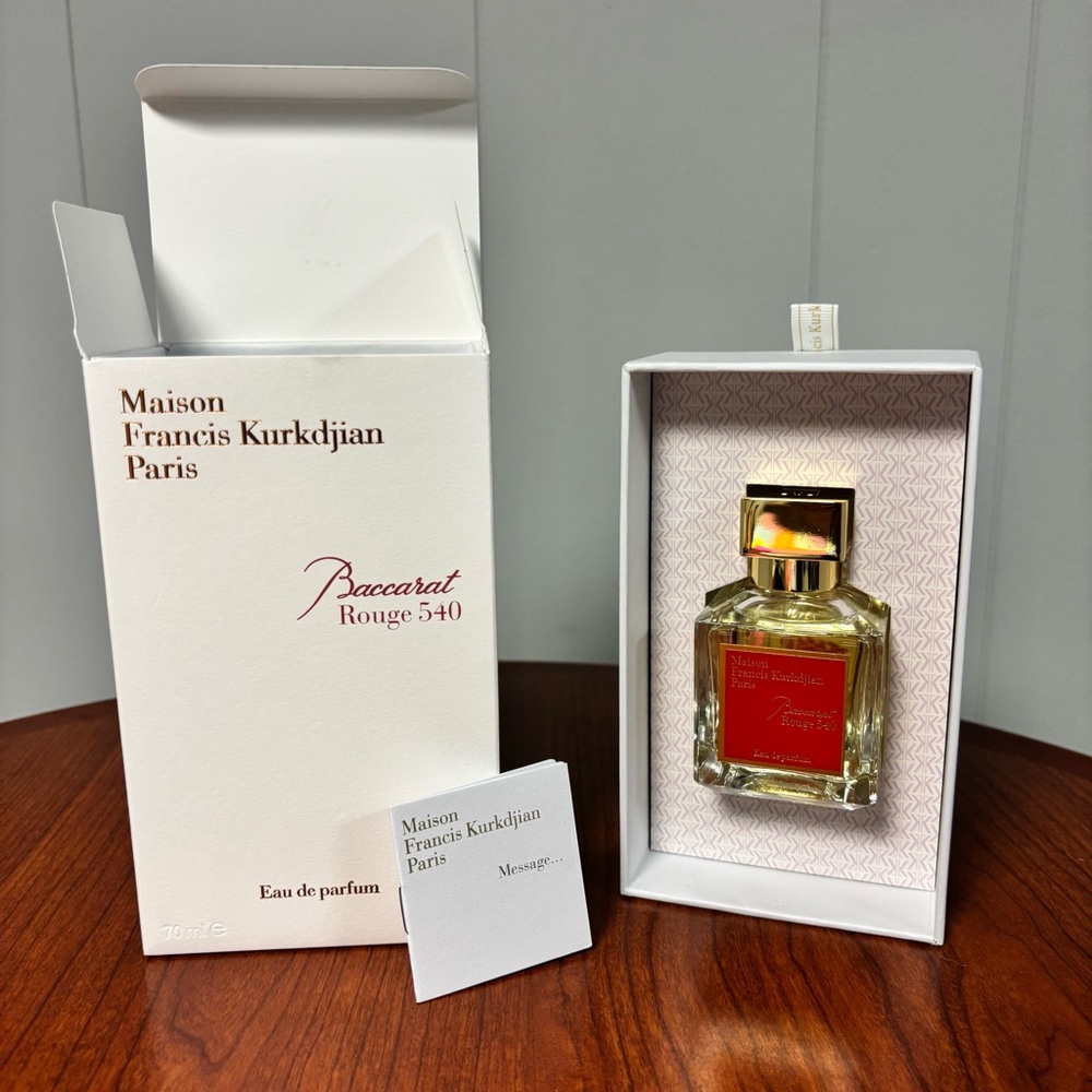 Maison Francis Kurkdjian Rouge 540 with Gold Cap